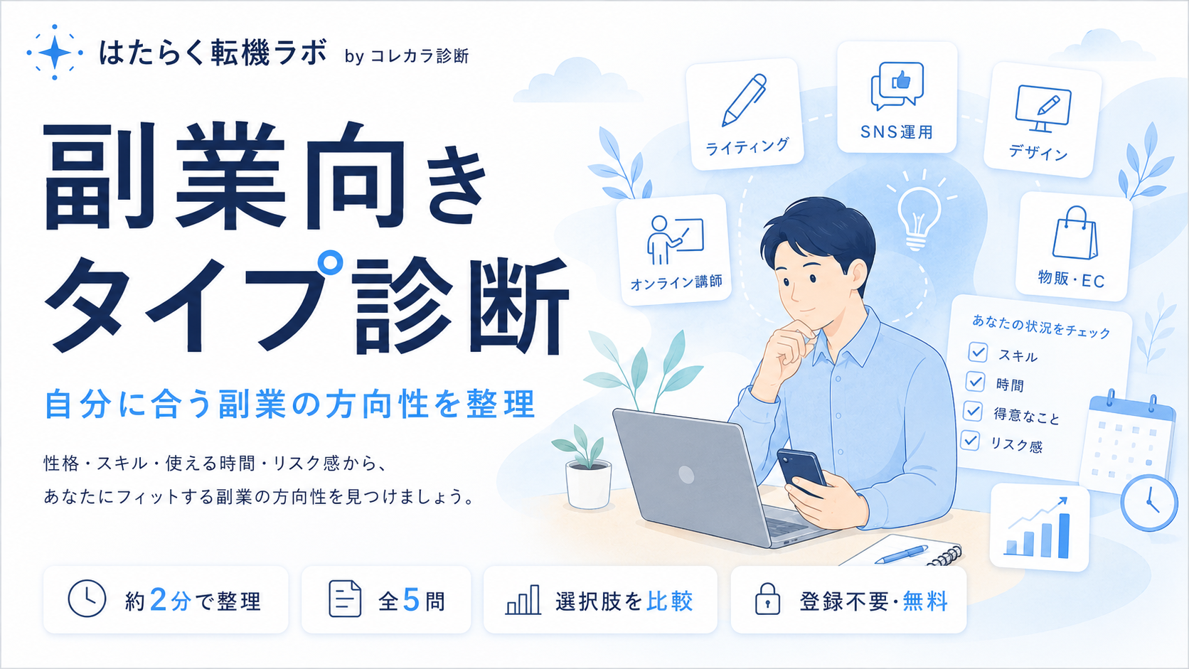 副業向きタイプ診断